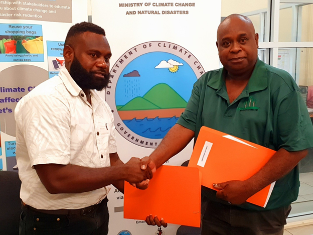 Departments of Climate Change and Forestry enter partnership through an MOU