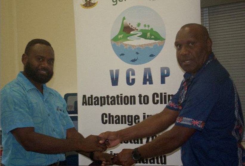 Vanuatu Government benefits from Assets placed in communities by Climate Change projects